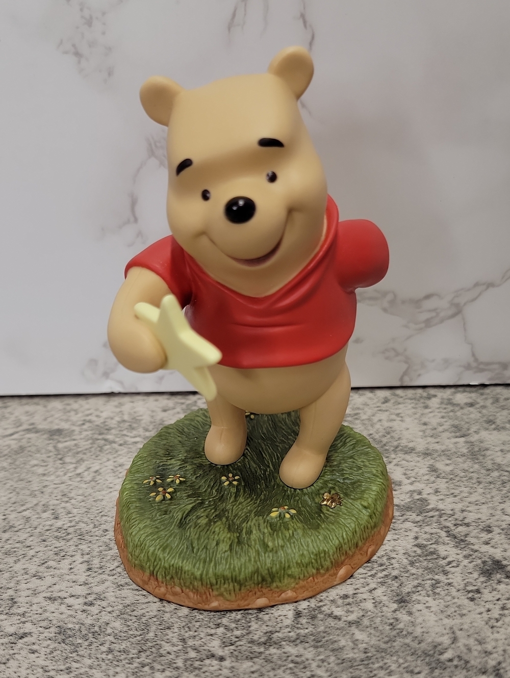 Vintage Winnie The Pooh & Friends Figurine Enesco Wishing Star To Brighten Day - Picture 6 of 8